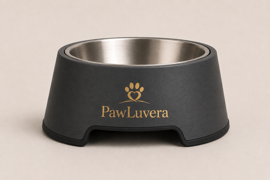 PawLuvera Dog Bowl Charcoal