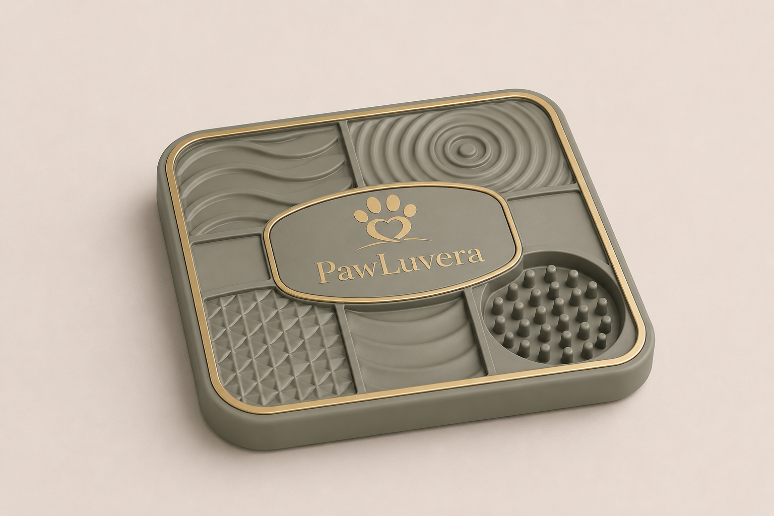 PawLuvera Licking Mat Sage