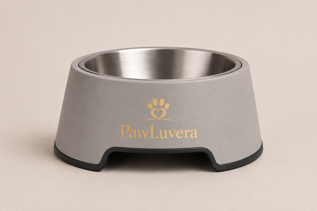 PawLuvera Dog Bowl Stone