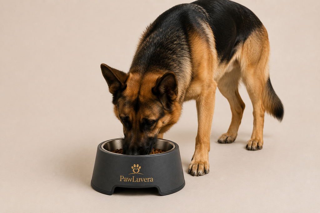 PawLuvera Dog Bowl Charcoal