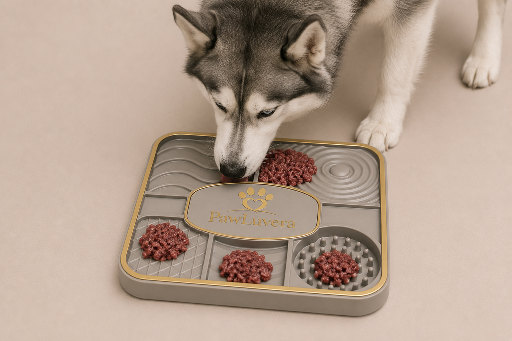 PawLuvera Licking Mat Stone